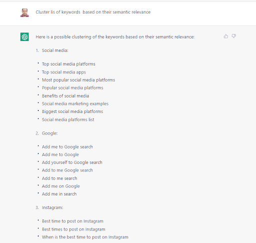 15 примеров использования ChatGPT для SEO-специалистов
15 примеров использования ChatGPT для SEO-специалистов