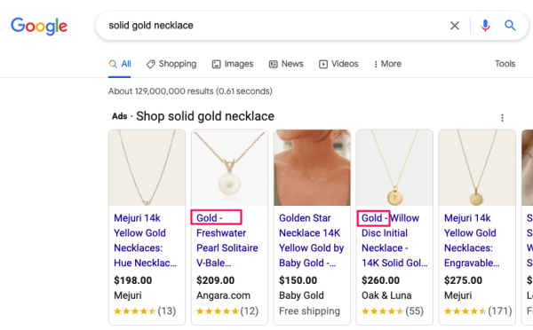 
            Google Ads тестирует вставку слов из запроса в заголовки объявлений на поиске
        