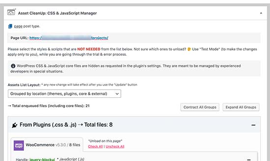 Как убрать неиспользуемый CSS-код в WordPress
