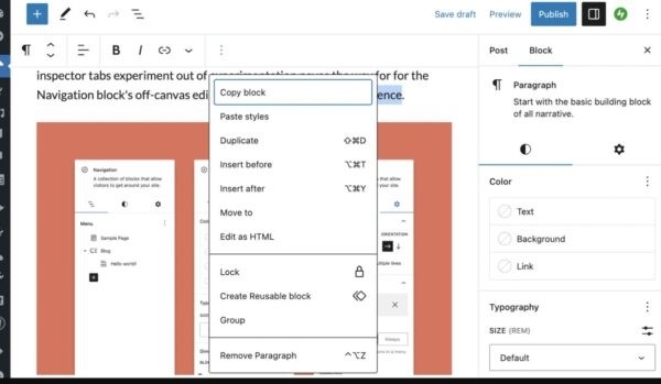 Вышел Gutenberg 15.0 с поддержкой прилепленных блоков и новой опцией Paste Styles Вышел Gutenberg 15.0 с поддержкой прилепленных блоков и новой опцией Paste Styles