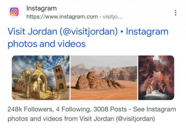 Google экспериментирует с отображением соцмедиа профилей в мобильной выдаче