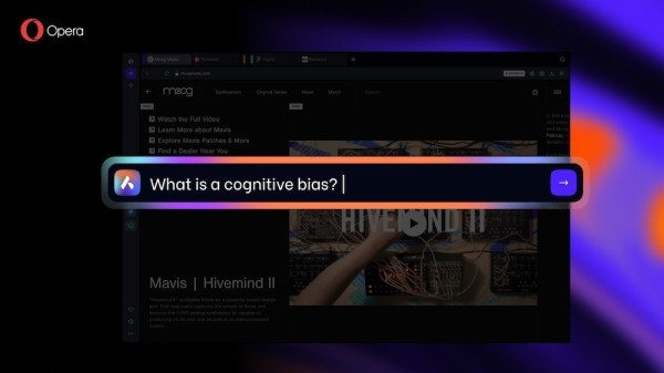 Браузер Opera One со встроенным ИИ получил публичную версию
Браузер Opera One со встроенным ИИ получил публичную версию