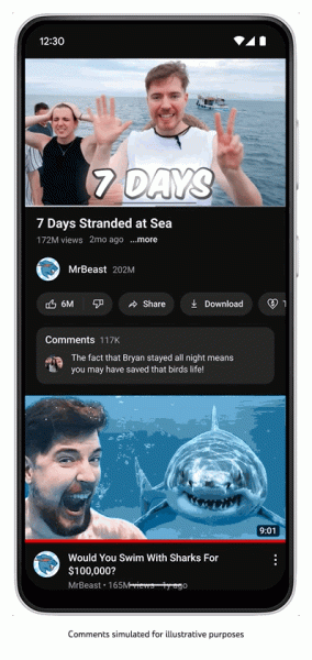 
            YouTube тестирует возможности генеративного ИИ для улучшения пользовательского опыта
        