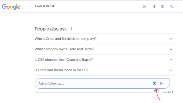 
            Google SGE тестирует поиск с помощью изображений
        