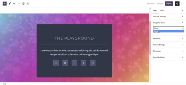 В WordPress 6.0 может появиться функционал выбора блочного паттерна при создании страницы В WordPress 6.0 может появиться функционал выбора блочного паттерна при создании страницы