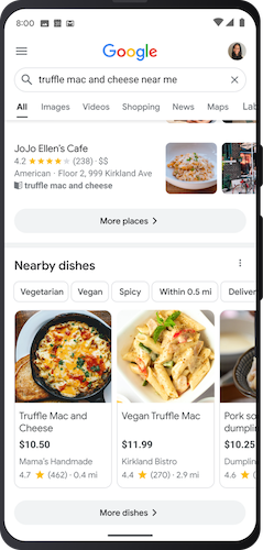
            Google запустил «мультипоиск рядом со мной» для всех пользователей в США
        