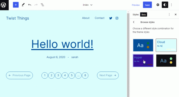 Wei: бесплатная тема для WordPress в духе минимализма от Рича Табора
