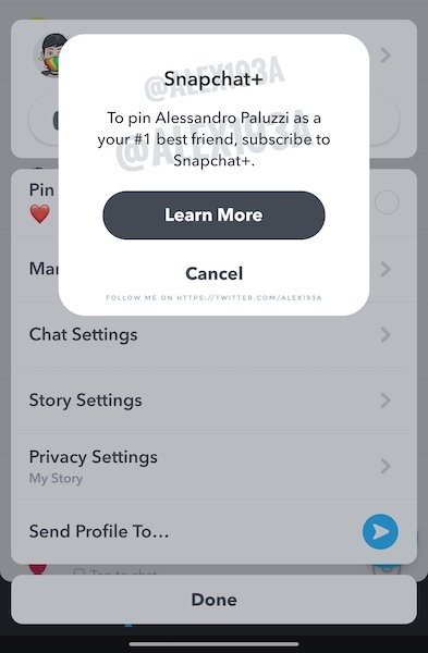 Snapchat тестирует платную подписку Snapchat Plus
Snapchat тестирует платную подписку Snapchat Plus