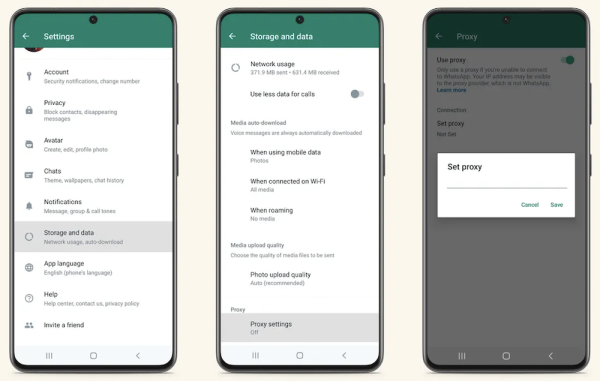 WhatsApp запустил поддержку прокси-серверов для пользователей по всему миру
WhatsApp запустил поддержку прокси-серверов для пользователей по всему миру