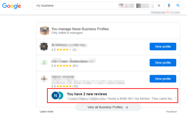 Google добавил возможность просмотра всех бизнес-профилей на поиске
Google добавил возможность просмотра всех бизнес-профилей на поиске