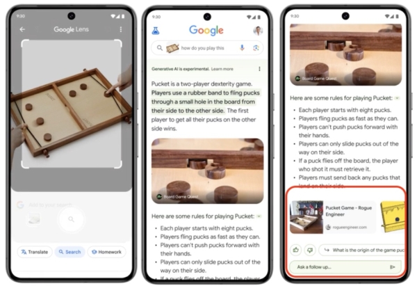 
            Google интегрирует в мультипоиск возможности генеративного ИИ
        