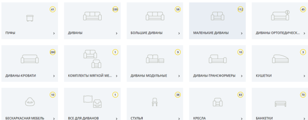 Продвижение сайтов в мебельной тематике