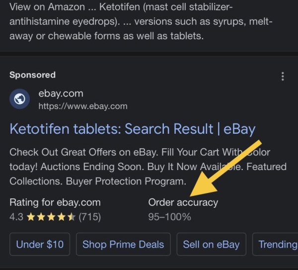 
            Google тестирует показ процента своевремено доставленных заказов в объявлениях на поиске
        